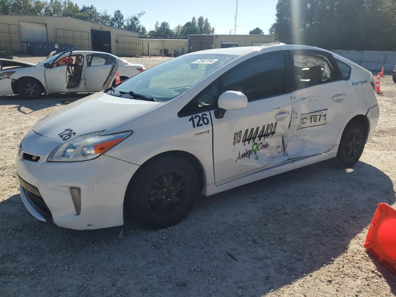 2014 Toyota Prius VIN JTDKN3DU1E0371149