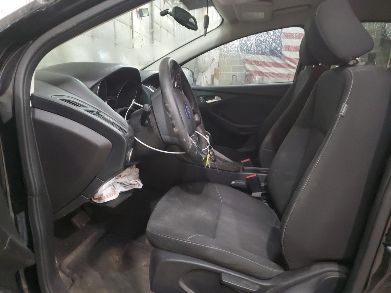 2017 Ford Focus VIN 1FADP3F20HL308101 Copart auction photo, front end / side damage thumbnail 7