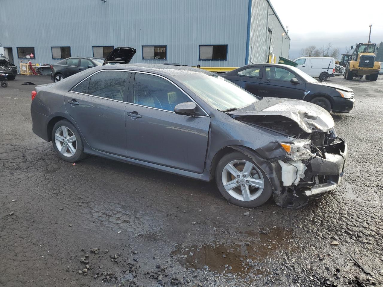 2014 Toyota Camry VIN 4T1BF1FK6EU375148 Copart auction photo, front end / side damage thumbnail 4