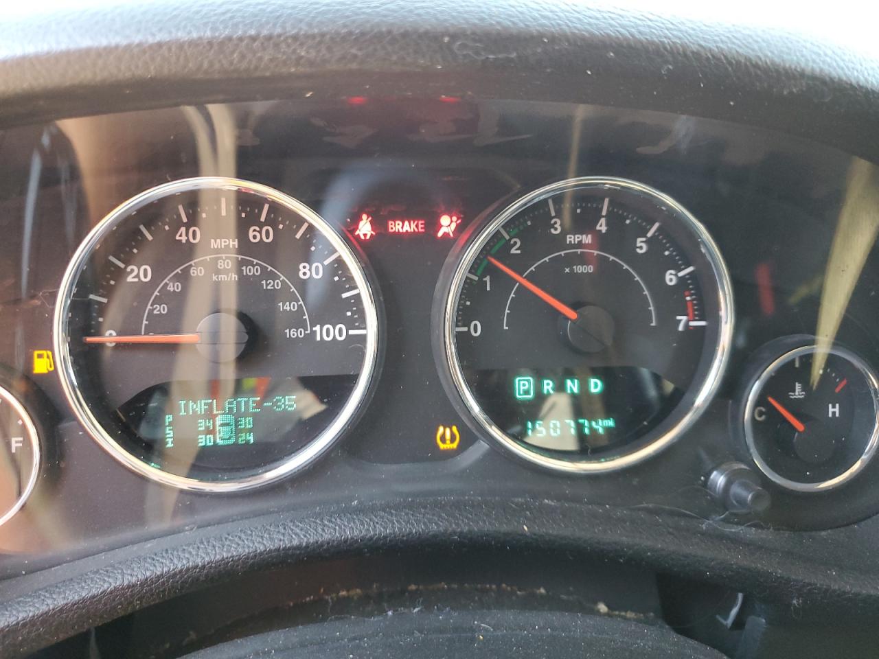 2015 Jeep Wrangler VIN 1C4BJWEGXFL578547 Copart auction photo, all over damage thumbnail 9