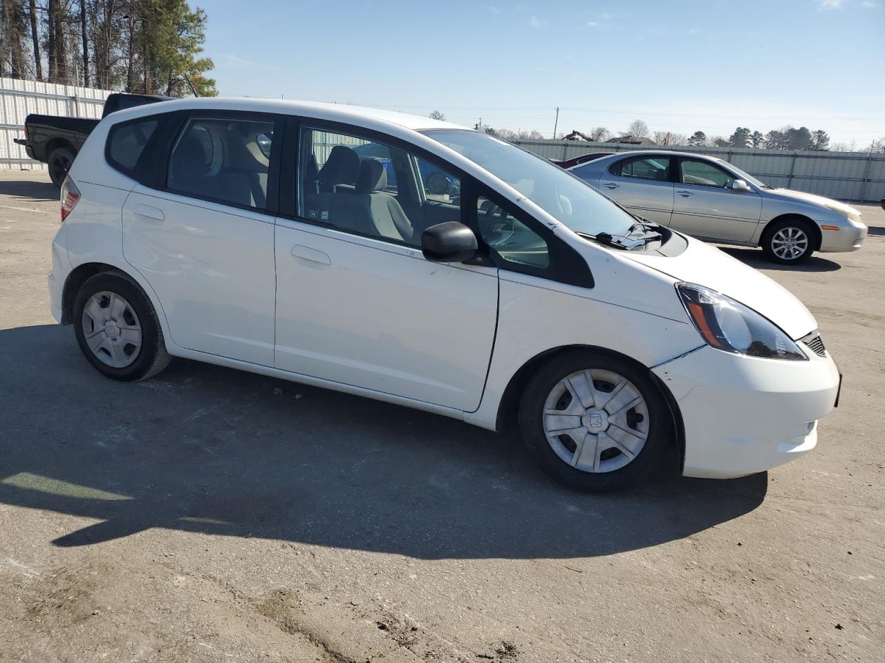 2012 Honda Fit VIN JHMGE8H3XCS006165 Copart auction photo, front end damage thumbnail 4