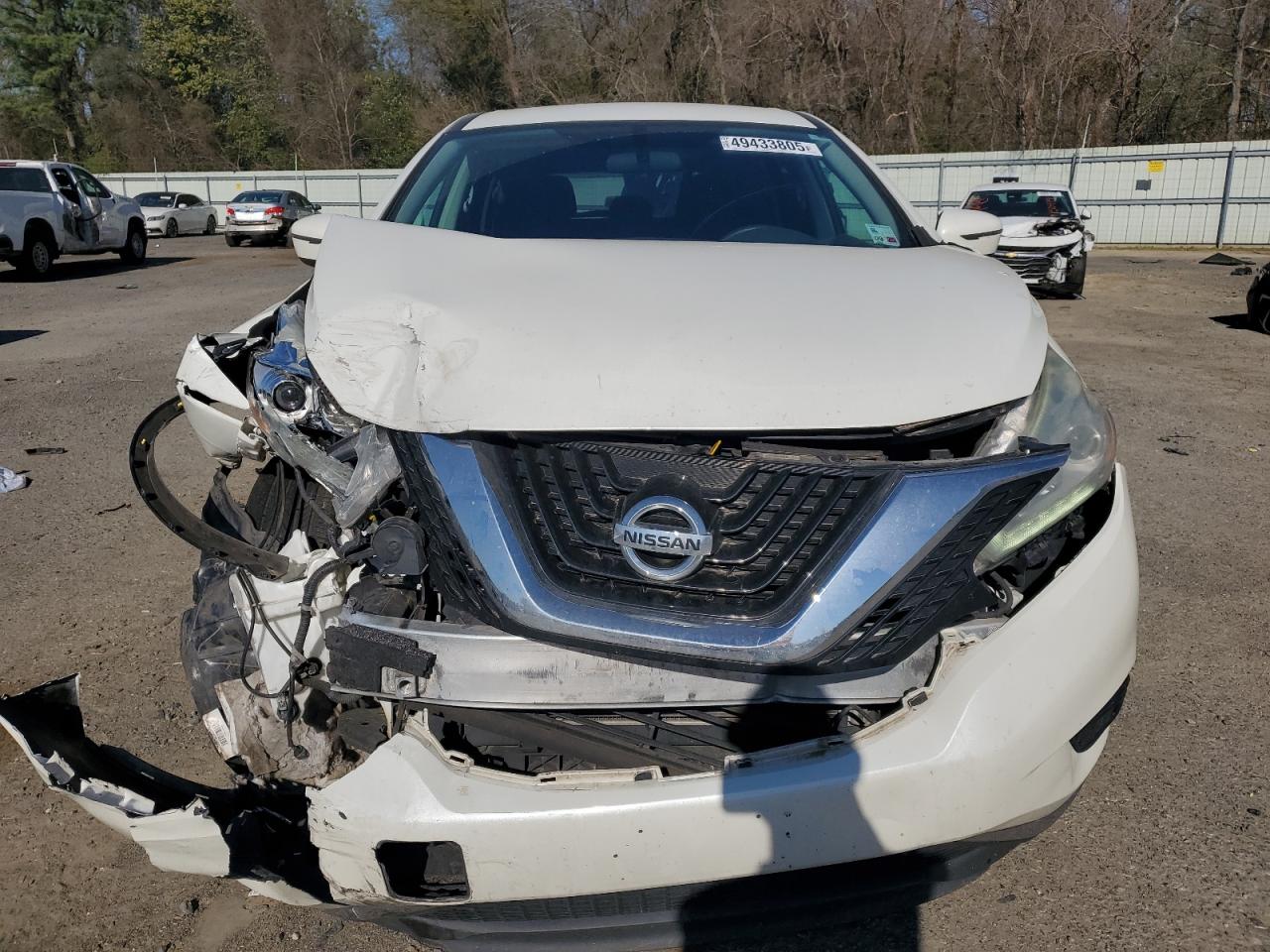 2017 Nissan Murano VIN 5N1AZ2MG8HN192260 Copart auction photo, front end / minor dent/scratches damage thumbnail 5