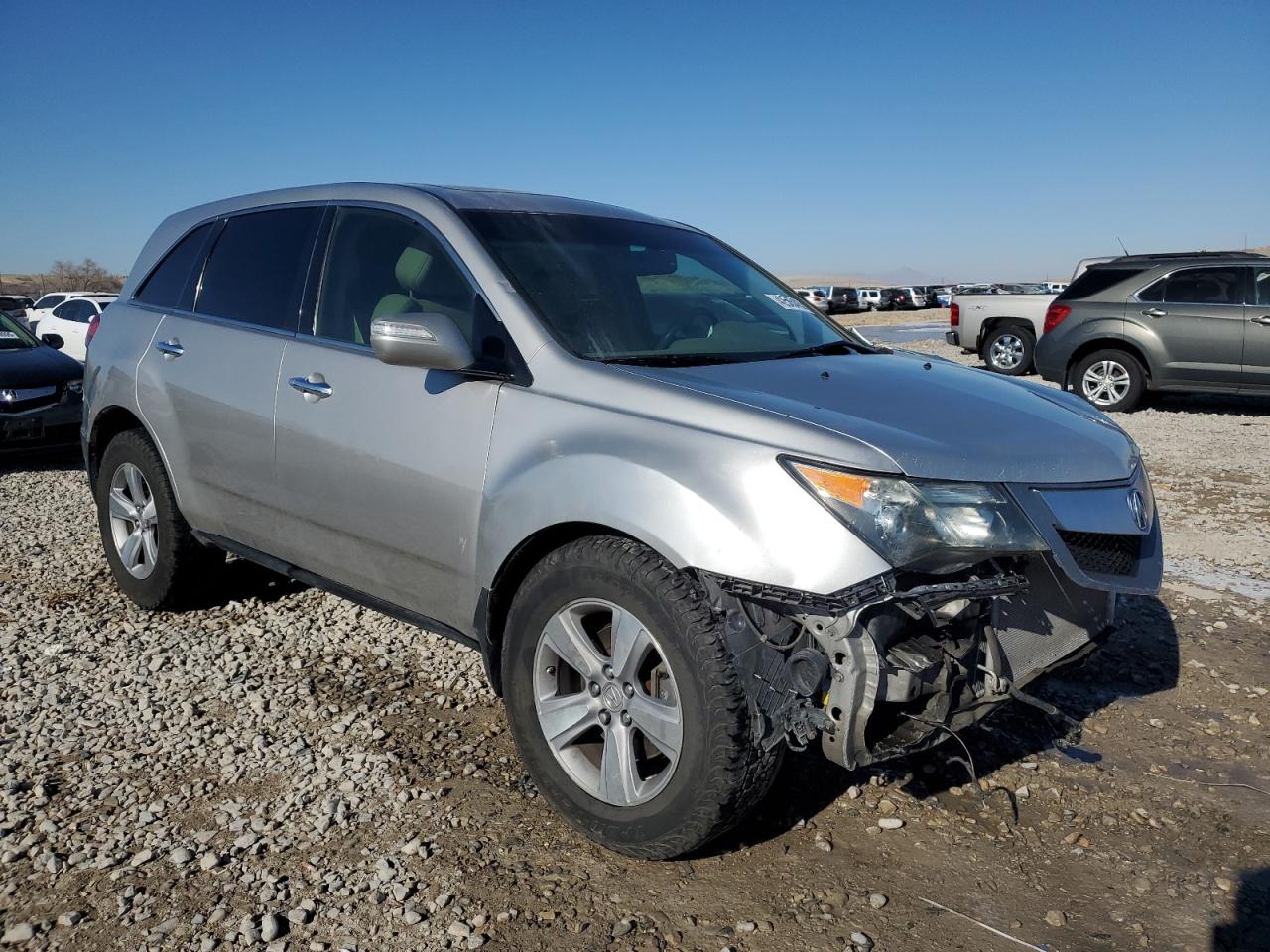 2012 Acura MDX VIN 2HNYD2H23CH535357 Copart auction photo, front end damage thumbnail 4