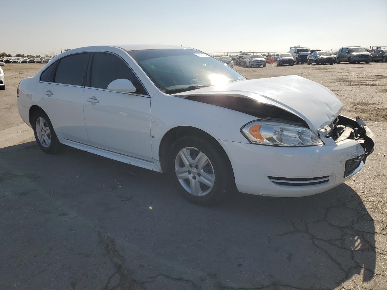 2010 Chevrolet Impala VIN 2G1WA5EK3A1114815 Copart auction photo, front end damage thumbnail 4