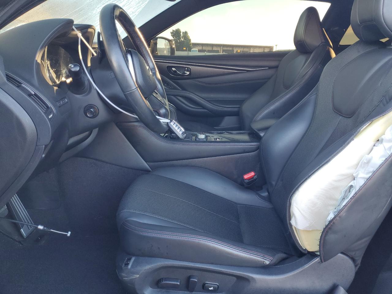 2021 Infiniti Q60 VIN JN1FV7LK3MM530255 Copart auction photo, side damage thumbnail 7