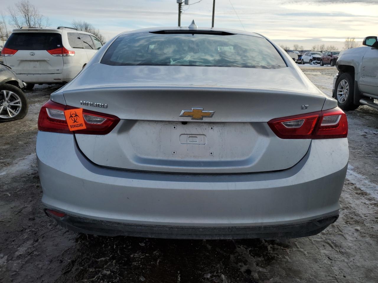 2018 Chevrolet Malibu VIN 1G1ZD5ST3JF108491 Copart auction photo, biohazard/chemical / side damage thumbnail 6