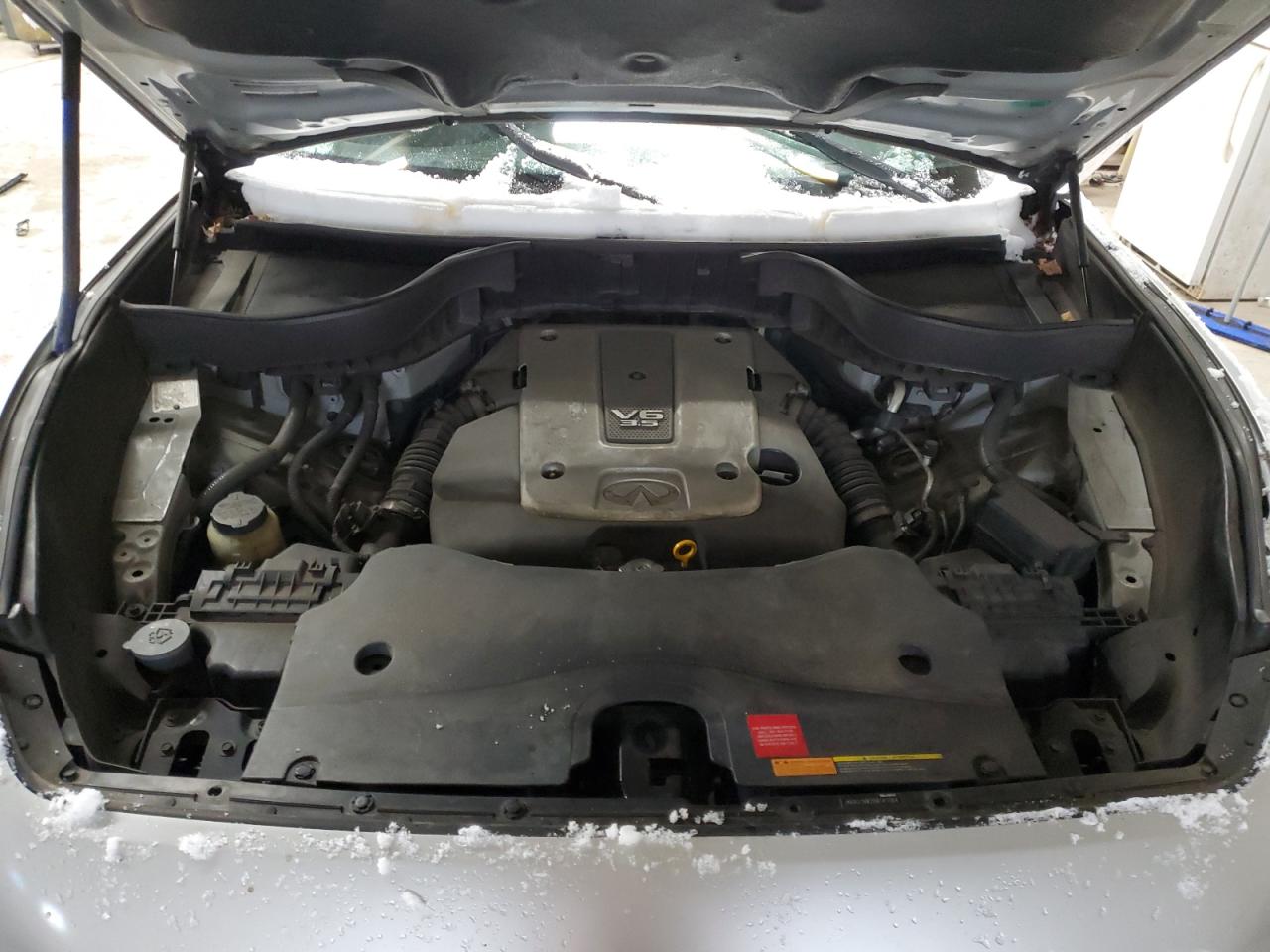2011 Infiniti FX VIN JN8AS1MW2BM141364 Copart auction photo, rear end damage thumbnail 11