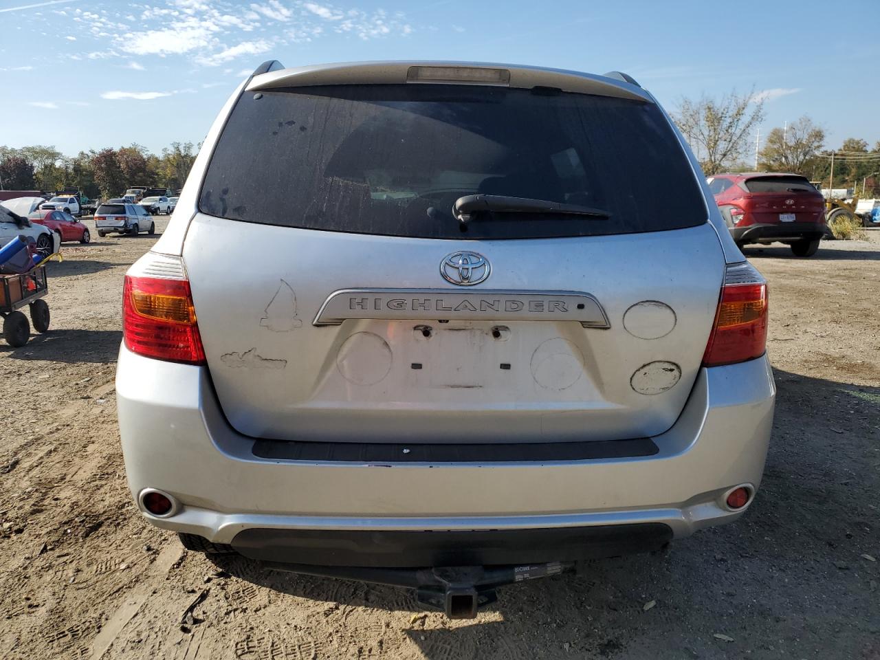 2010 Toyota Highlander VIN 5TDKK3EH2AS012667 Copart auction photo, front end / mechanical damage thumbnail 6