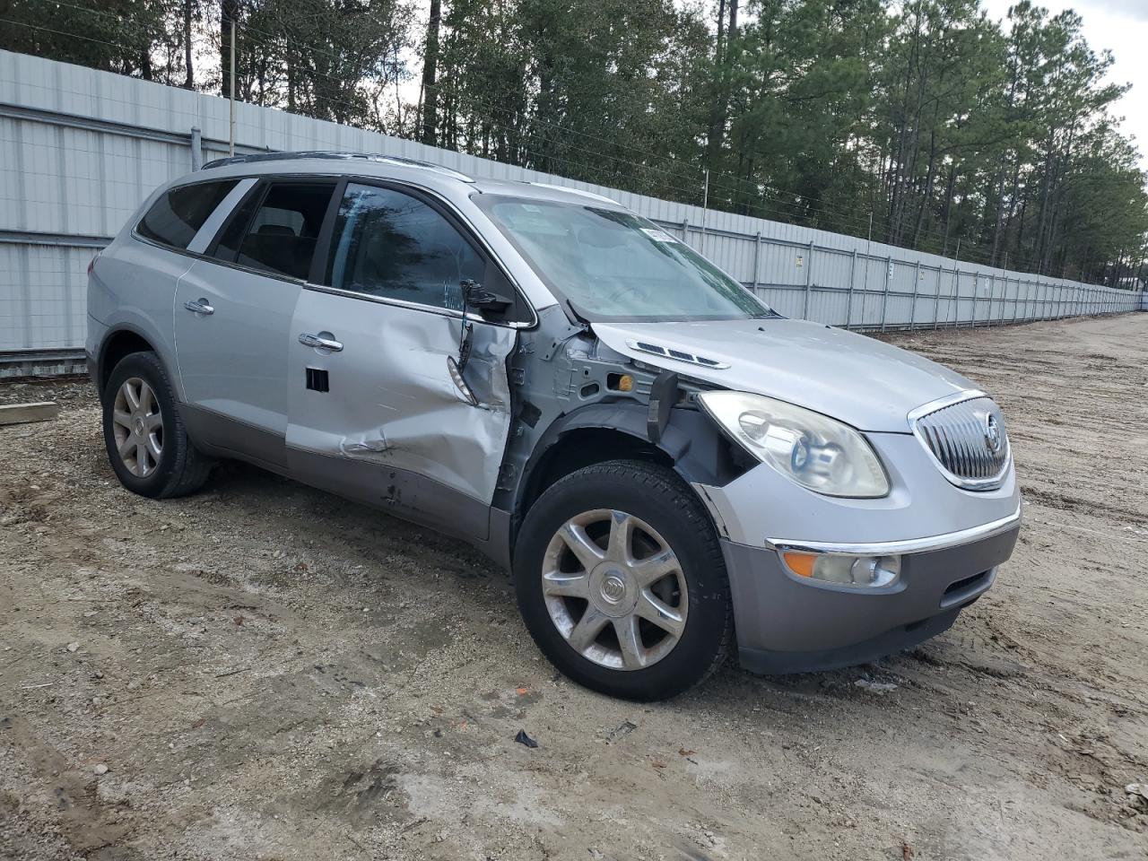 2010 Buick Enclave VIN 5GALRCED6AJ260268 Copart auction photo, front end / side damage thumbnail 4