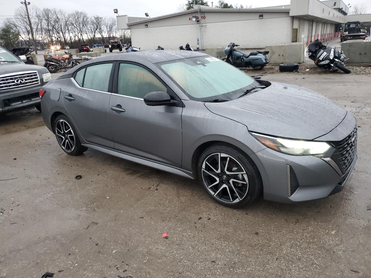 2024 Nissan Sentra VIN 3N1AB8DV9RY233822 Copart auction photo, normal wear damage thumbnail 4