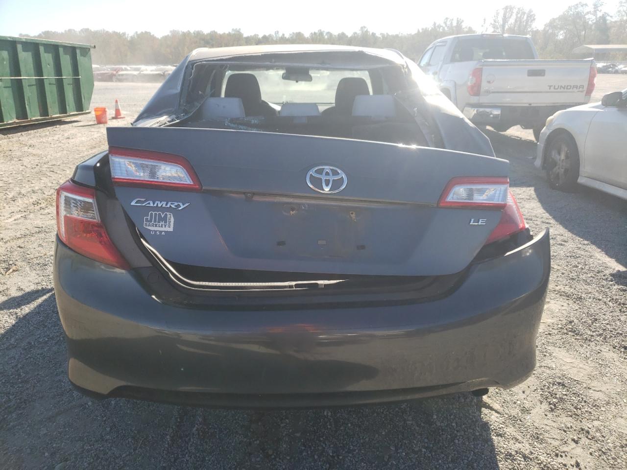2014 Toyota Camry VIN 4T1BF1FK4EU387007 Copart auction photo, water/flood damage thumbnail 6