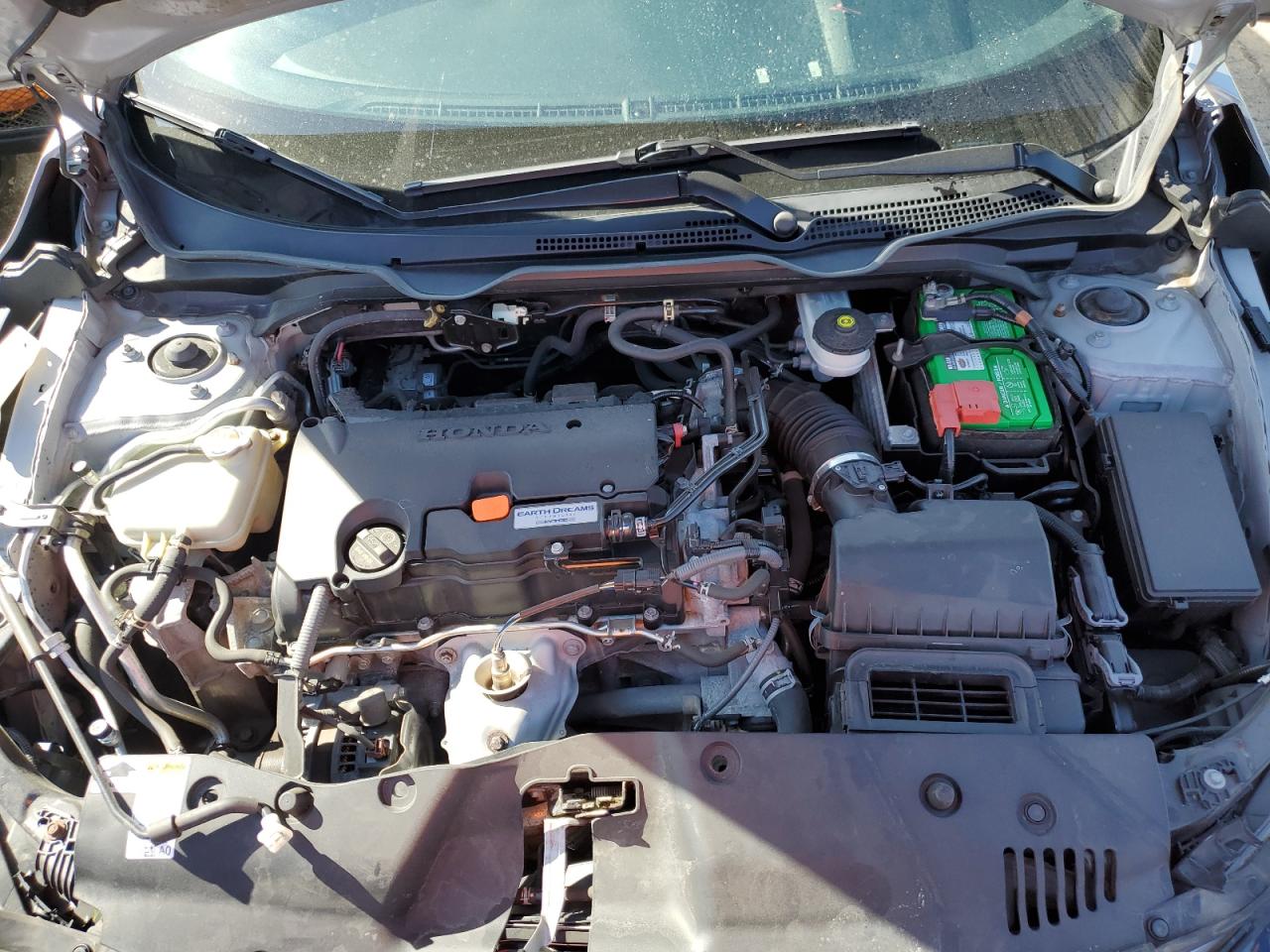 2019 Honda Civic VIN 2HGFC2F83KH598613 Copart auction photo, front end damage thumbnail 11