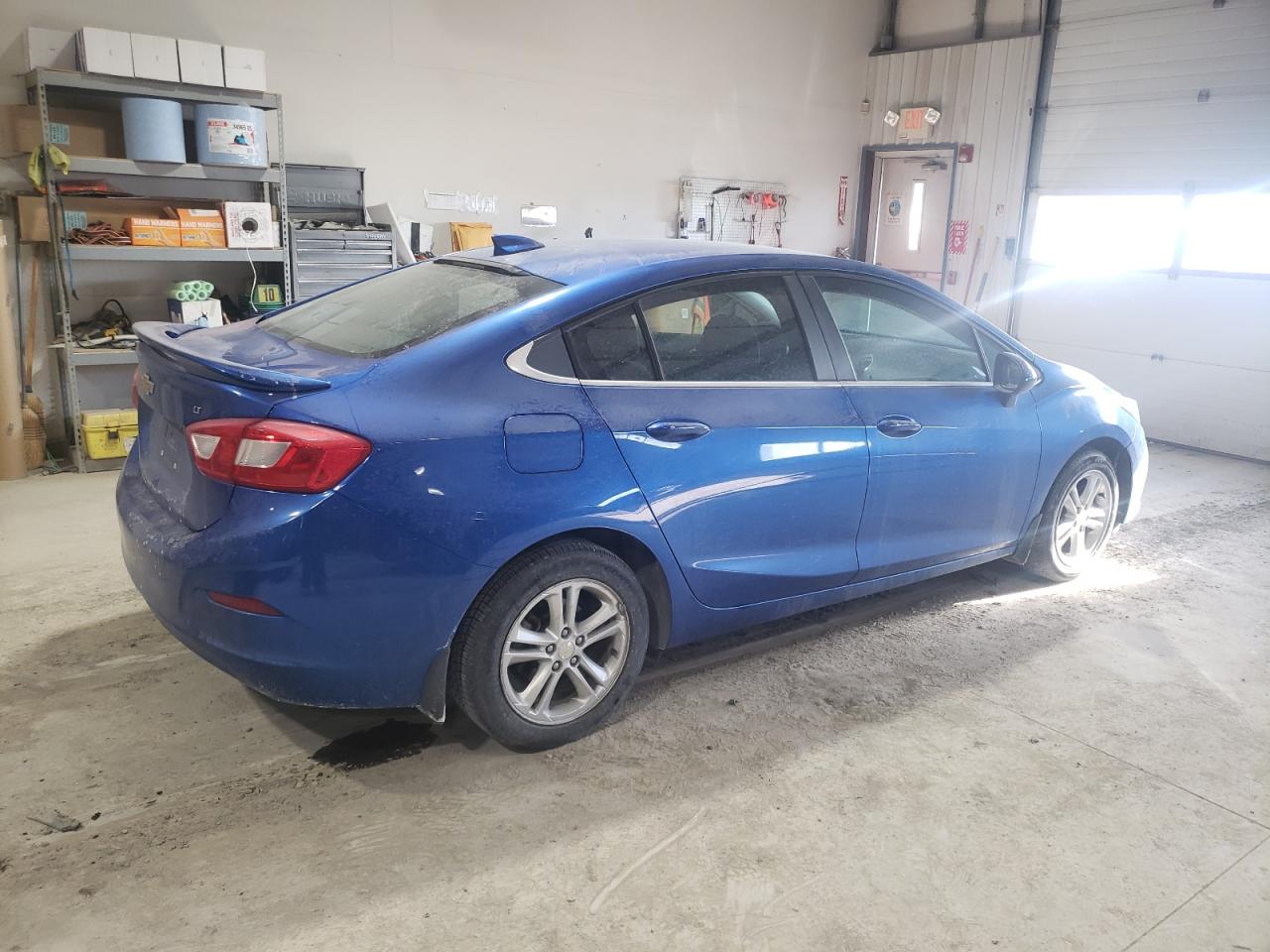 2017 Chevrolet Cruze VIN 1G1BE5SM7H7172609 Copart auction photo, front end / side damage thumbnail 3