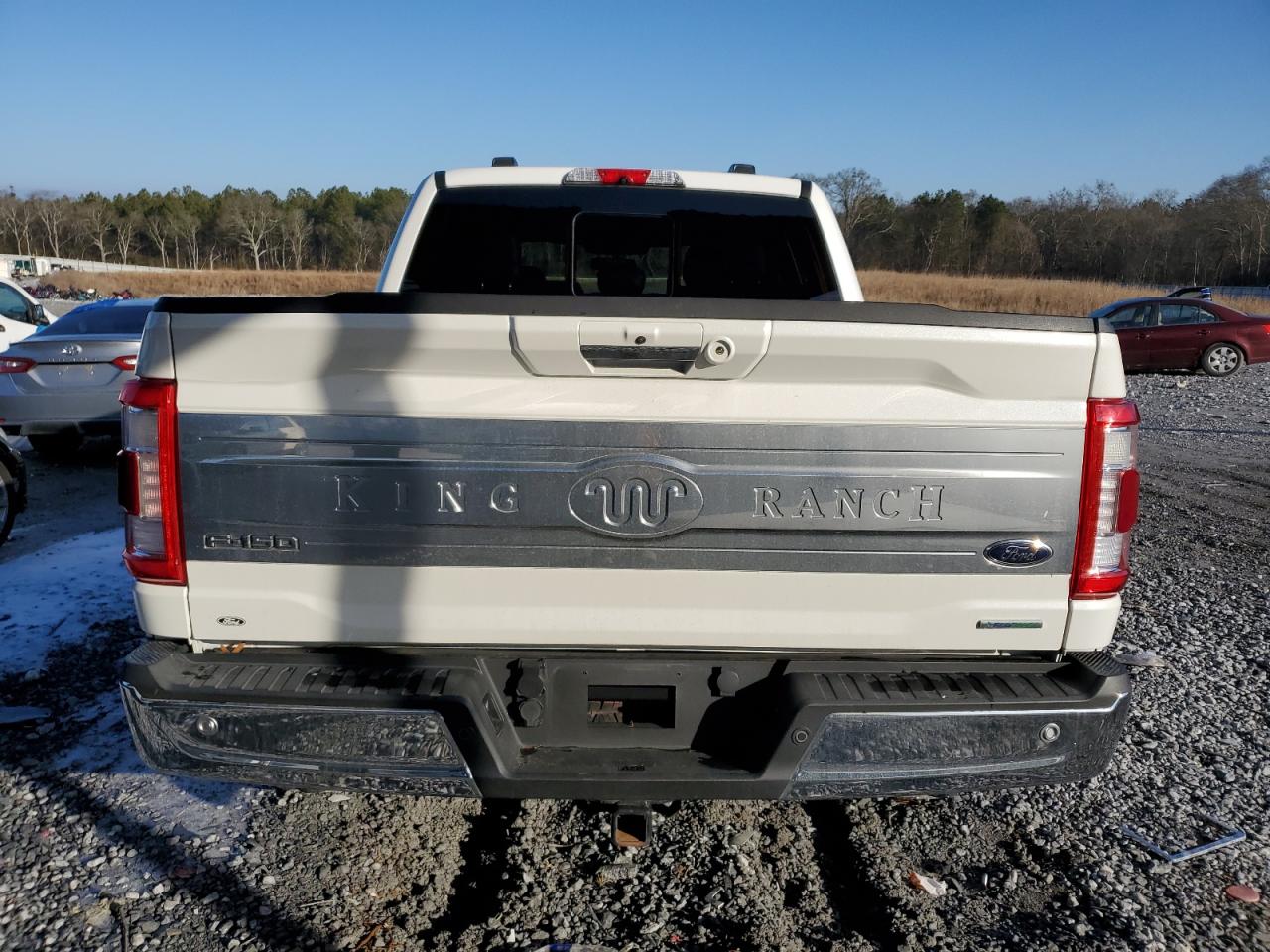 2021 Ford F-150 VIN 1FTFW1E87MFA80493 Copart auction photo, all over damage thumbnail 6