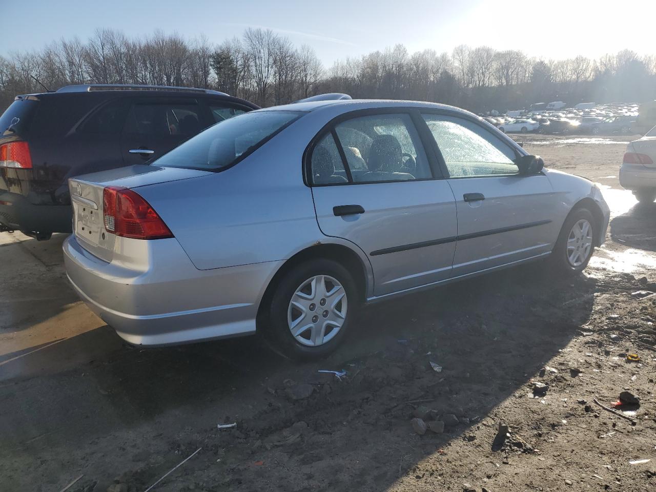 2004 Honda Civic VIN 2HGES16354H619140 Copart auction photo, front end / minor dent/scratches damage thumbnail 3