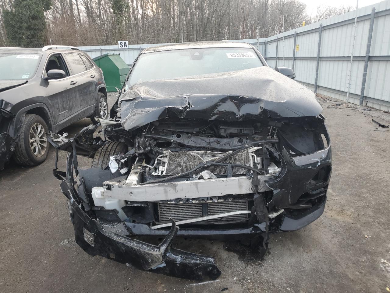 2021 BMW X2 VIN WBXYJ1C05M5S39363 Copart auction photo, front end / mechanical damage thumbnail 5