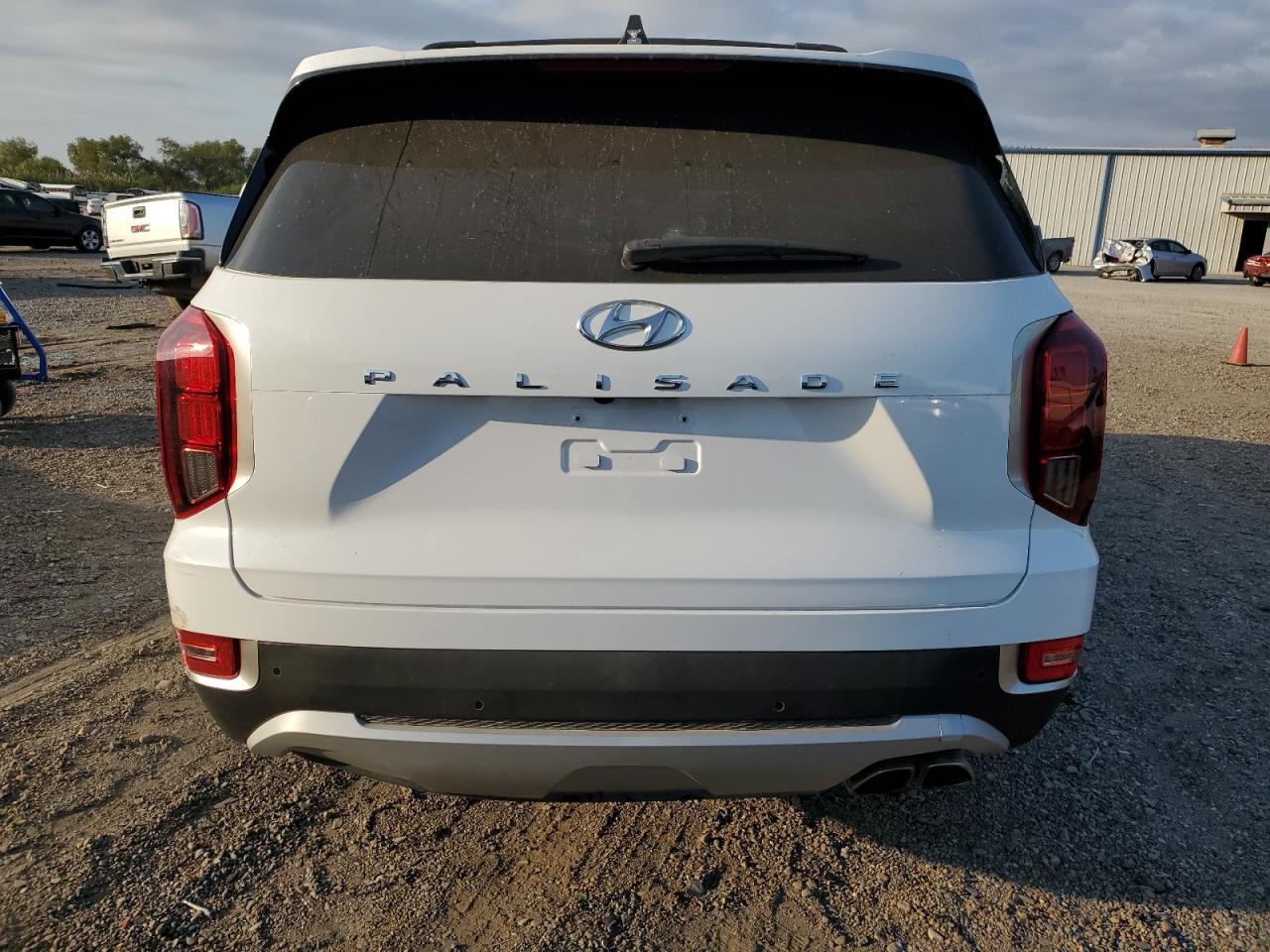 2021 Hyundai Palisade VIN KM8R44HE4MU335498 Copart auction photo, front end / rear end damage thumbnail 6