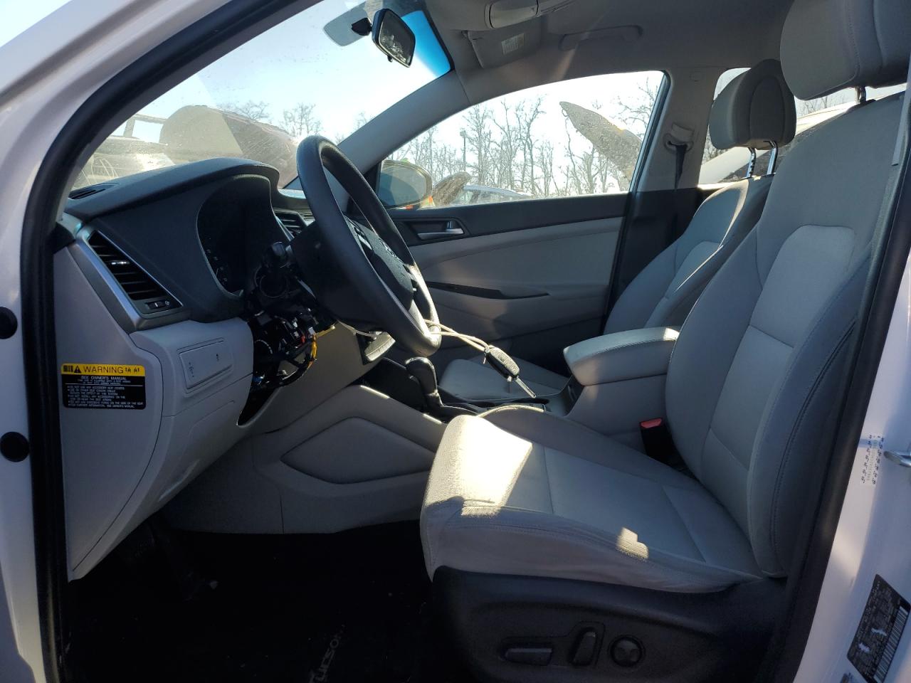 2017 Hyundai Tucson VIN KM8J3CA27HU295689 Copart auction photo, undercarriage damage thumbnail 7