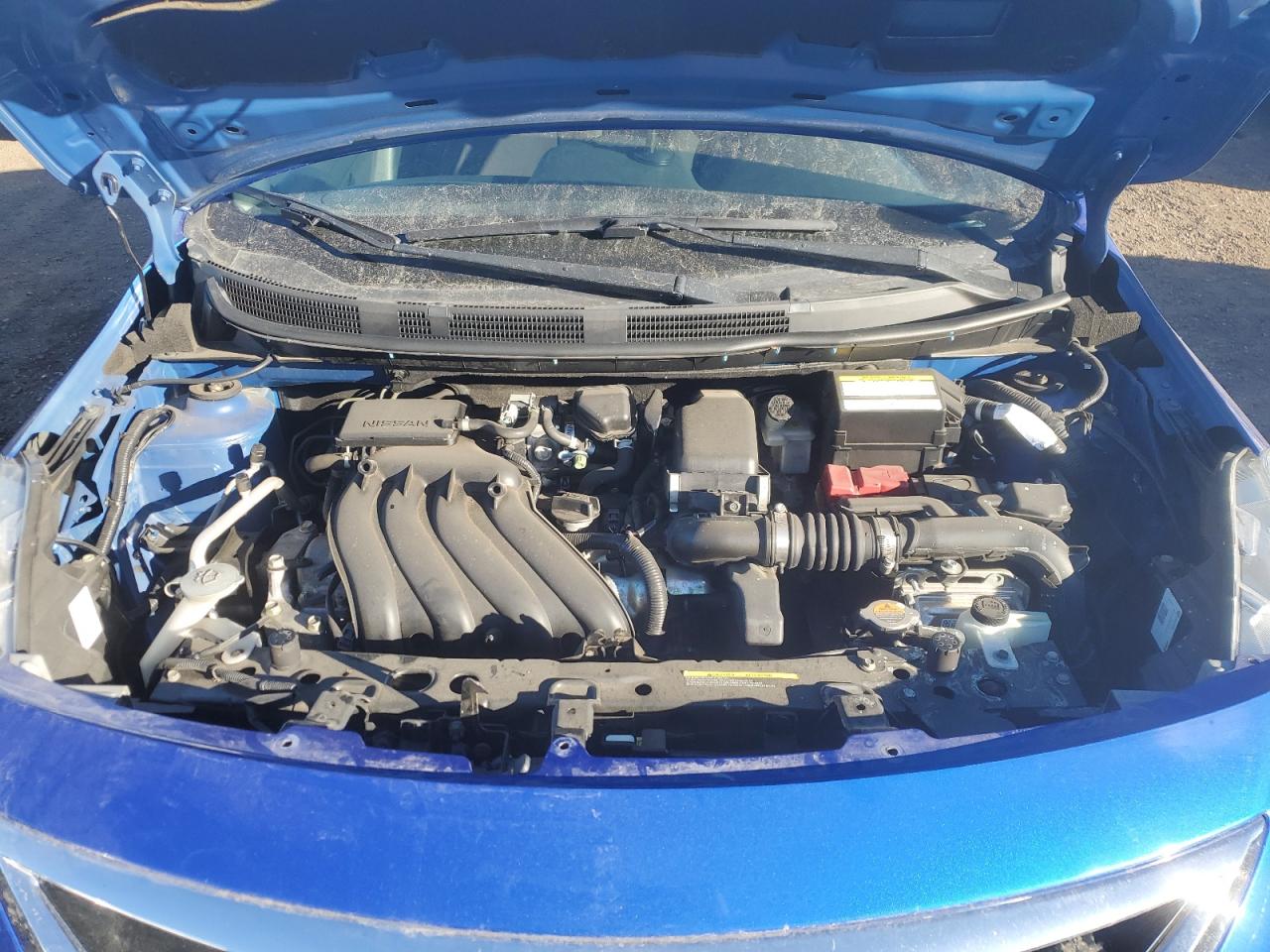 2015 Nissan Versa VIN 3N1CN7AP5FL950890 Copart auction photo, side damage thumbnail 12