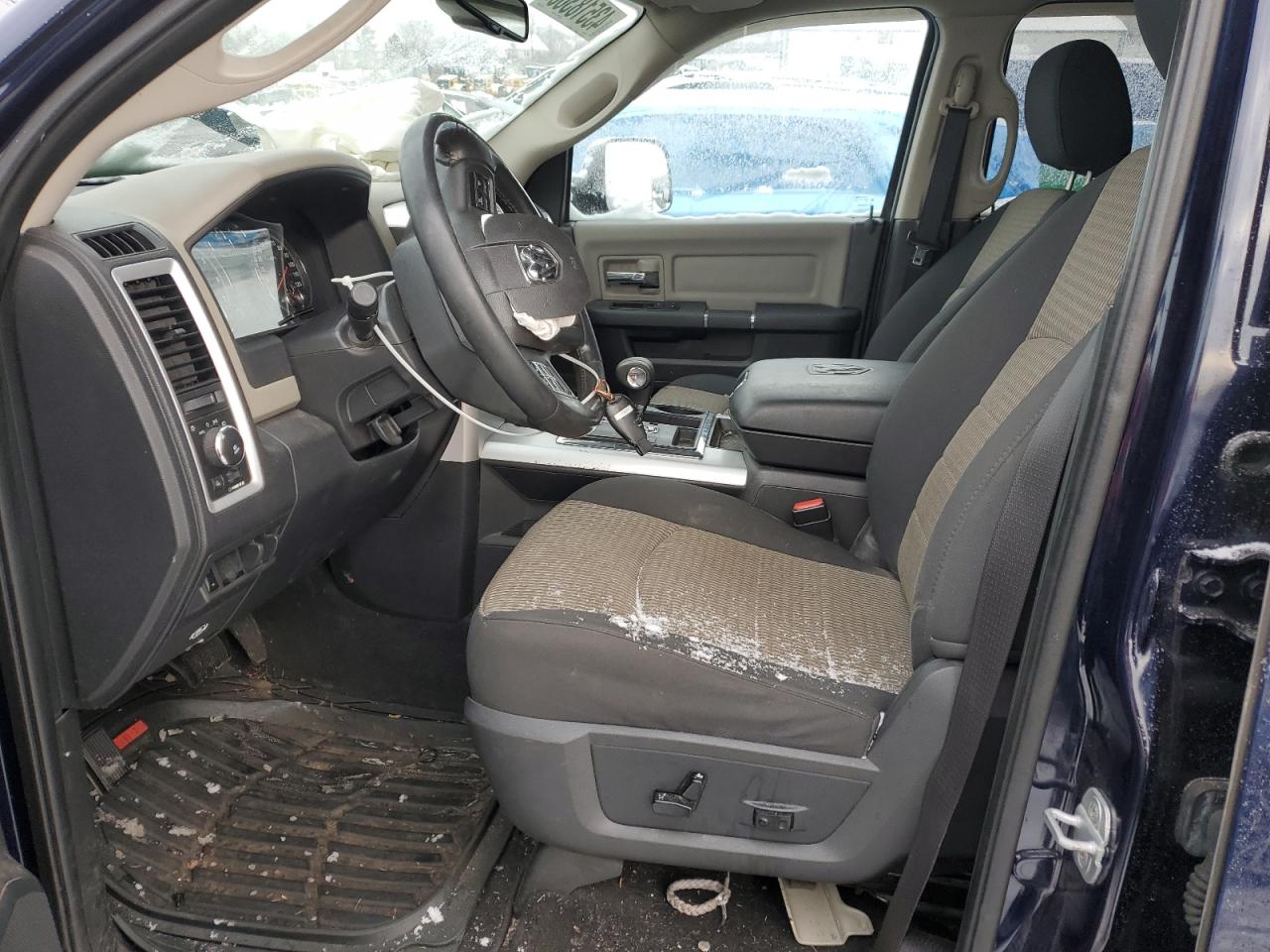 2012 Dodge RAM VIN 1C6RD7GT3CS258338 Copart auction photo, front end / side damage thumbnail 7