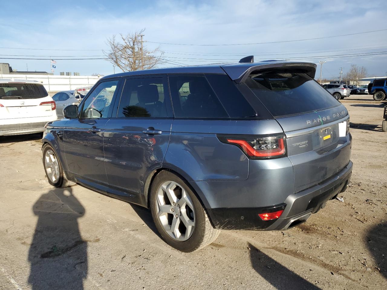 2018 Land Rover Range rover sport VIN SALWR2RV1JA189840 Copart auction photo, front end / undercarriage damage thumbnail 2