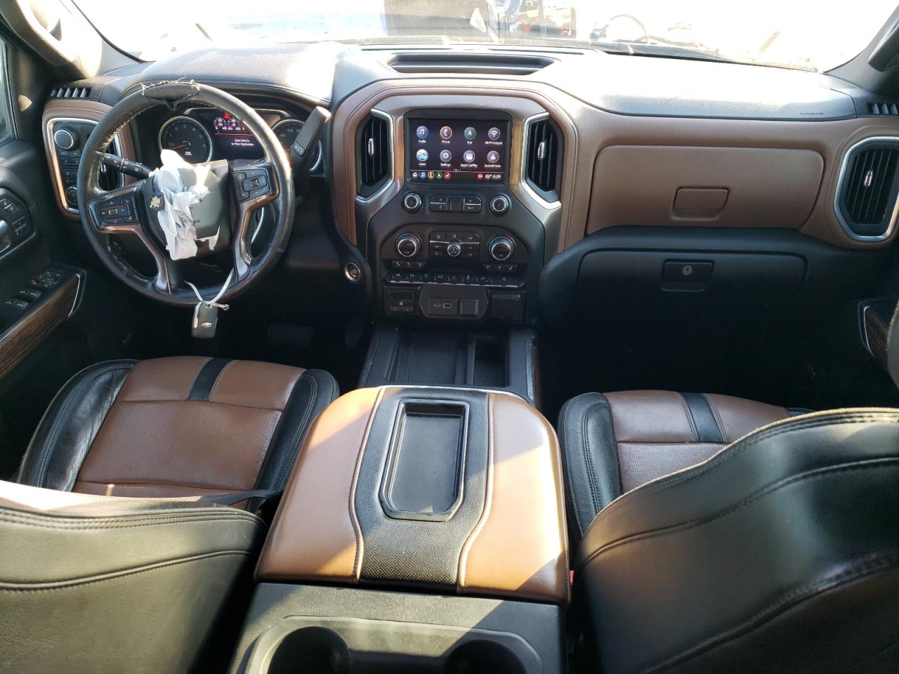 2019 Chevrolet Silverado VIN 1GCUYHEL9KZ311727 Copart auction photo, front end / undercarriage damage thumbnail 8