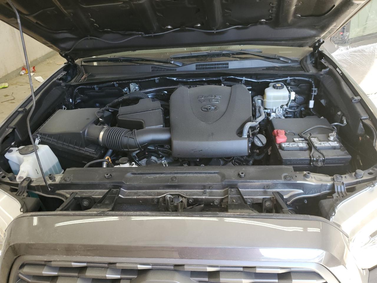 2021 Toyota Tacoma VIN 3TYCZ5AN9MT012679 Copart auction photo, rollover damage thumbnail 11