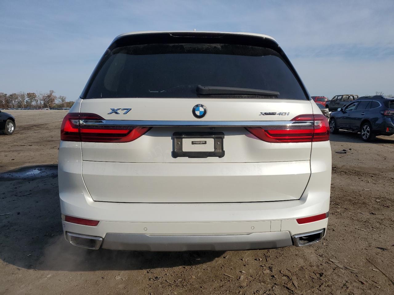 2020 BMW X7 VIN 5UXCW2C01L9C52246 Copart auction photo, front end / side damage thumbnail 6