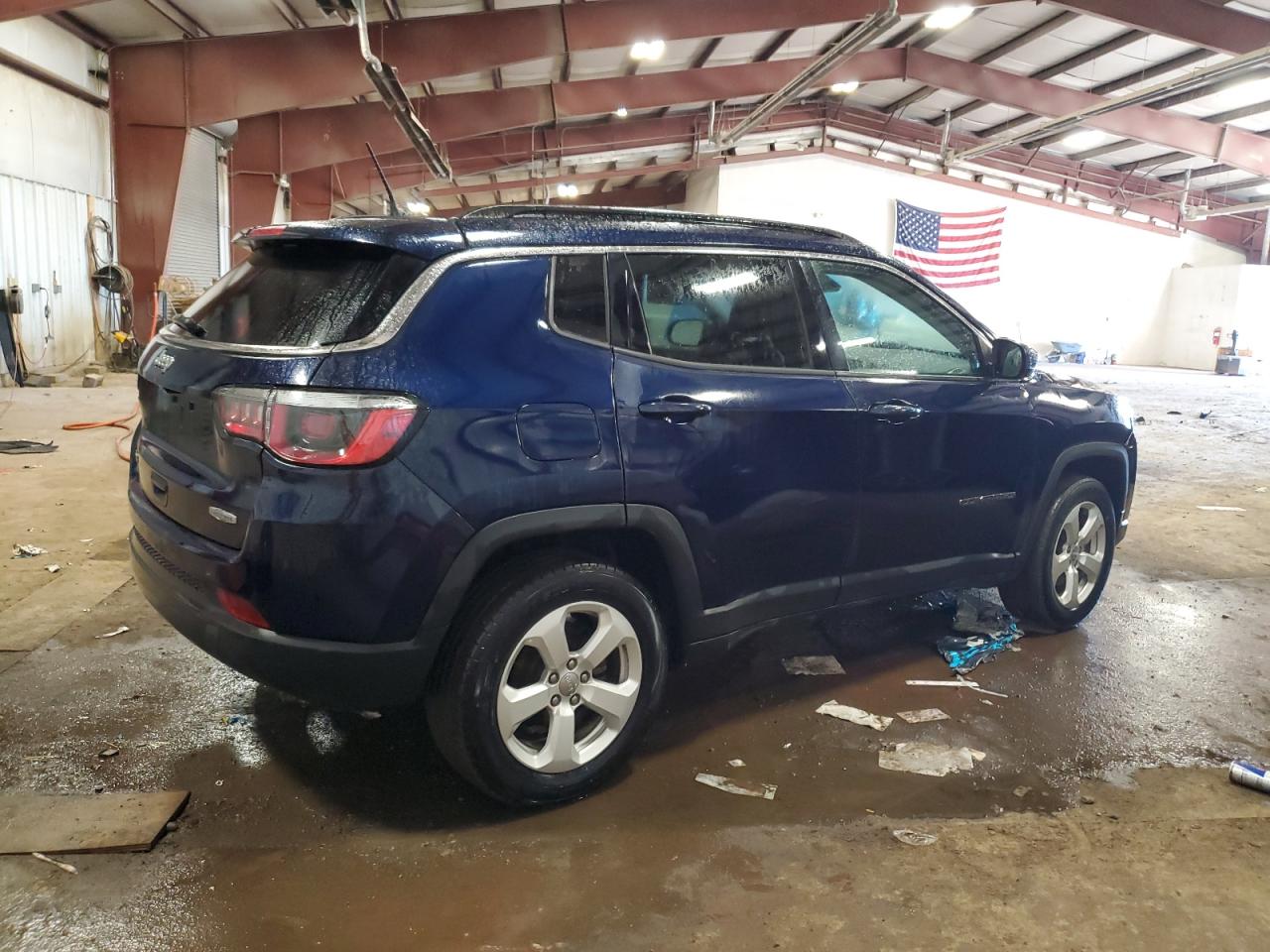 2019 Jeep Compass VIN 3C4NJDBB4KT602477 Copart auction photo, front end / mechanical damage thumbnail 3