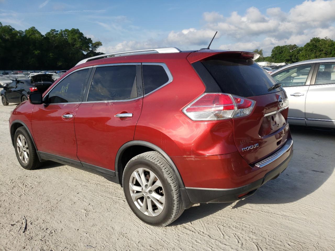 2016 Nissan Rogue VIN KNMAT2MT6GP632403 Copart auction photo, mechanical / rear end damage thumbnail 2