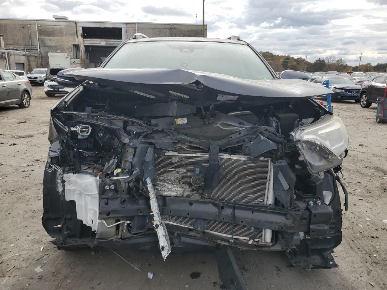 2016 Toyota RAV 4 VIN 2T3DFREV2GW534020 Copart auction photo, front end damage thumbnail 5