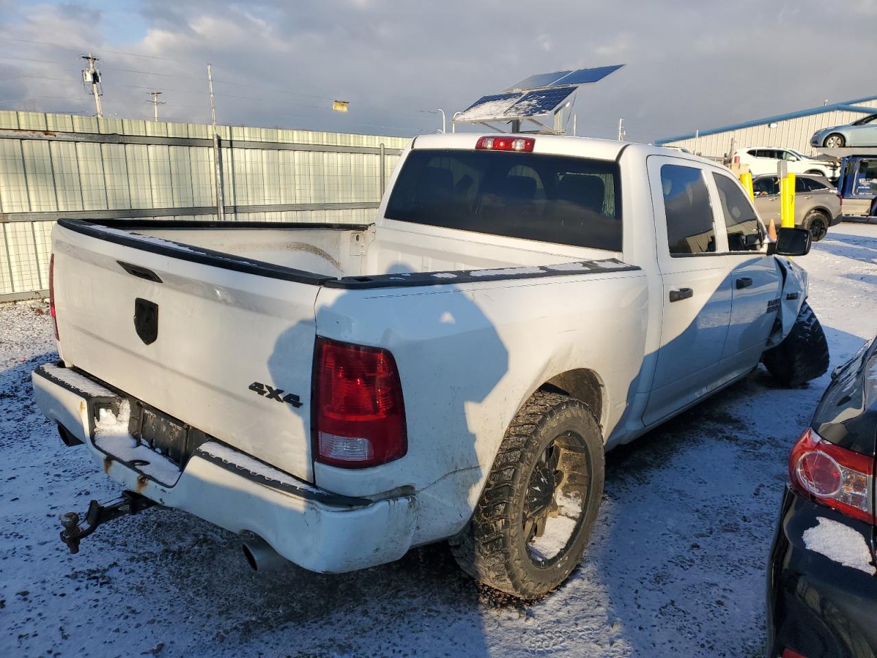 2016 RAM 1500 VIN 3C6RR7KT9GG289910 Copart auction photo, front end / undercarriage damage thumbnail 3
