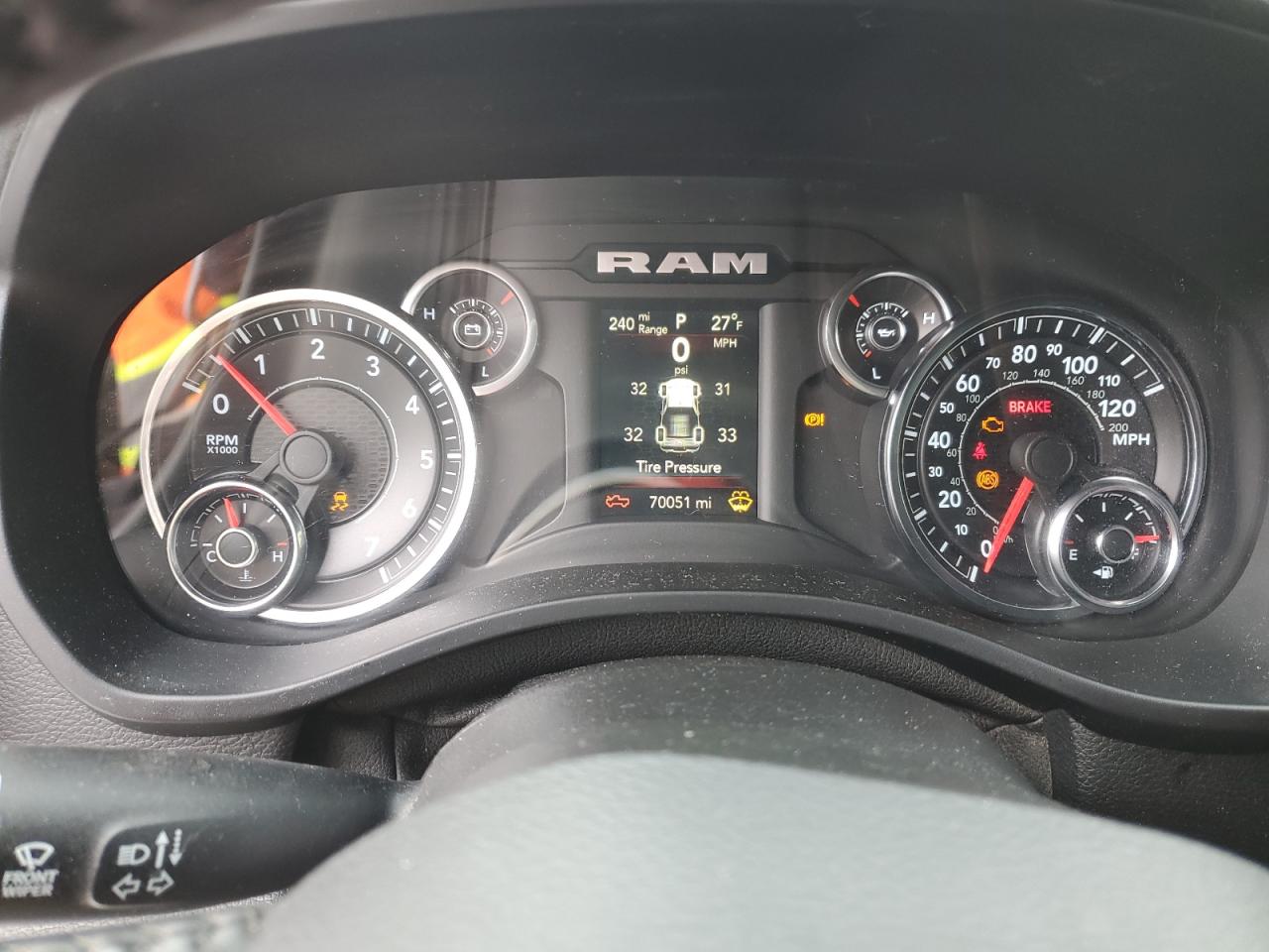 2021 RAM 1500 VIN 1C6RREFG9MN543345 Copart auction photo, mechanical / minor dent/scratches damage thumbnail 9