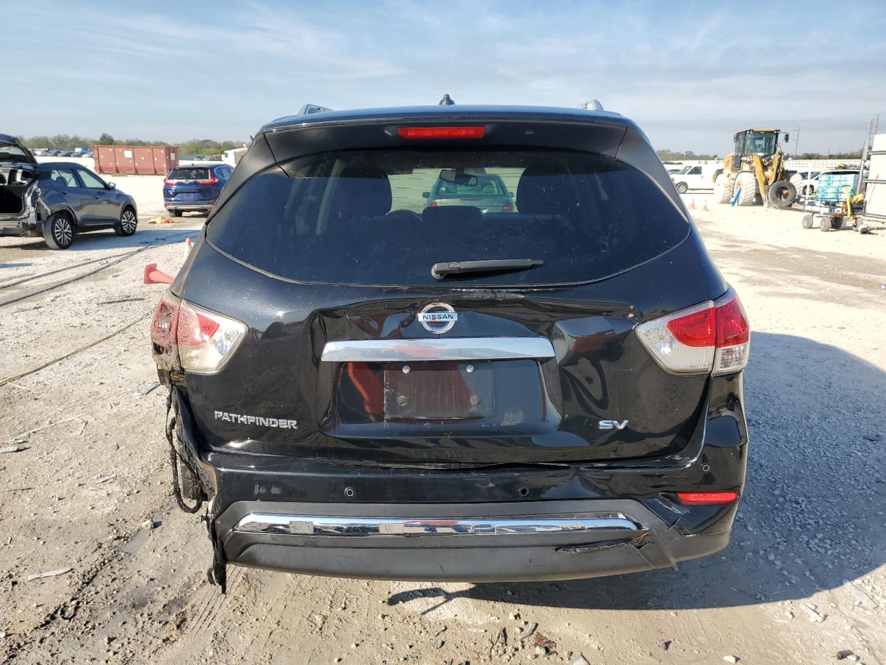 2015 Nissan Pathfinder VIN 5N1AR2MNXFC621325 Copart auction photo, rear end / burn damage thumbnail 6