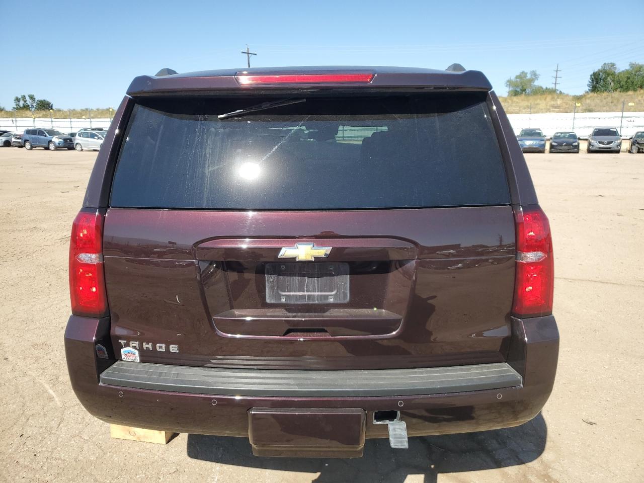 2020 Chevrolet Tahoe VIN 1GNSKBKC5LR208839 Copart auction photo, front end / mechanical damage thumbnail 6