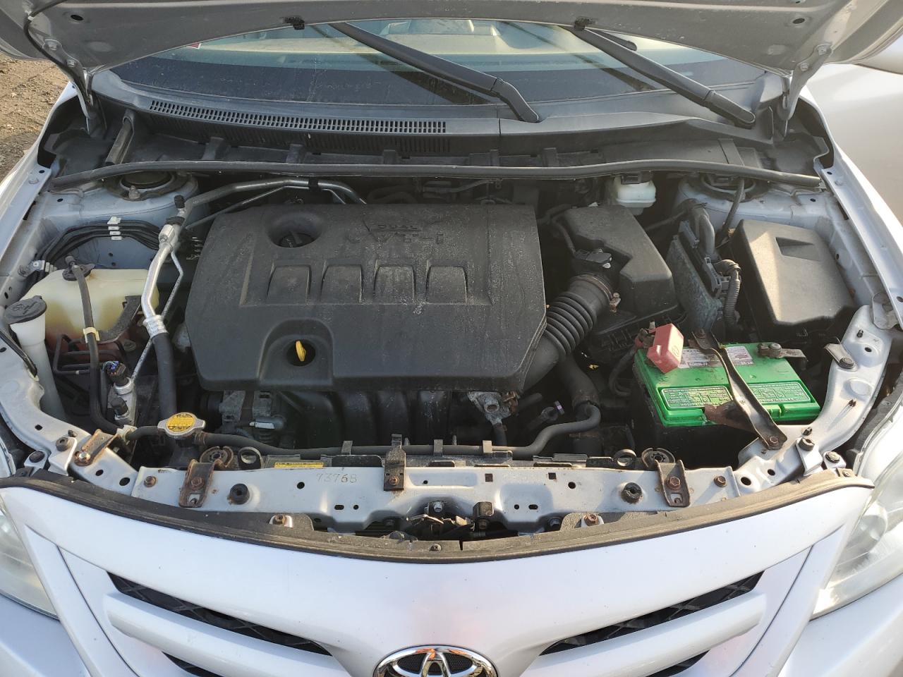 2012 Toyota Corolla VIN 2T1BU4EE1CC882945 Copart auction photo, rear end / side damage thumbnail 11
