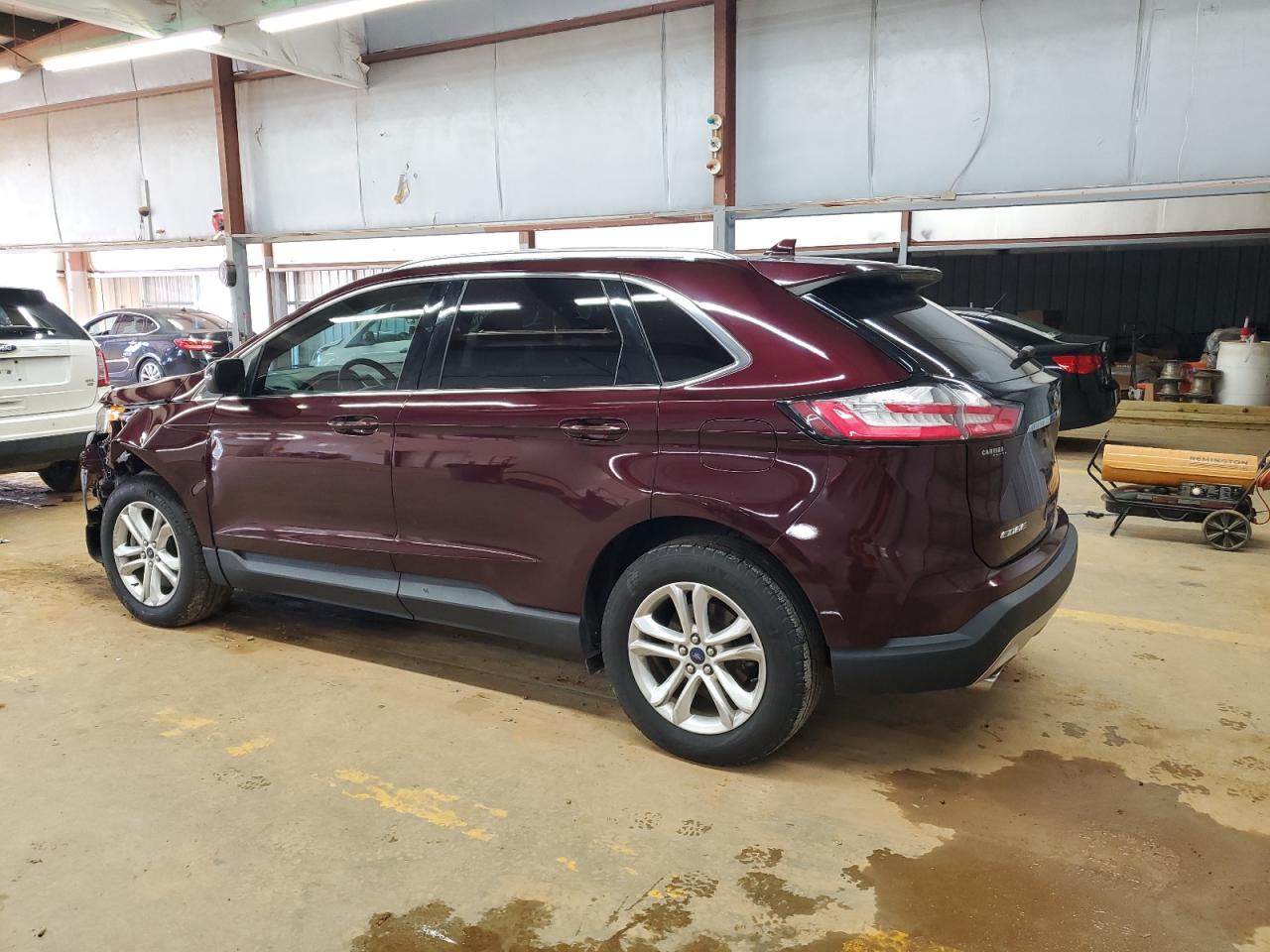2019 Ford Edge VIN 2FMPK4J91KBC32052 Copart auction photo, front end / side damage thumbnail 2