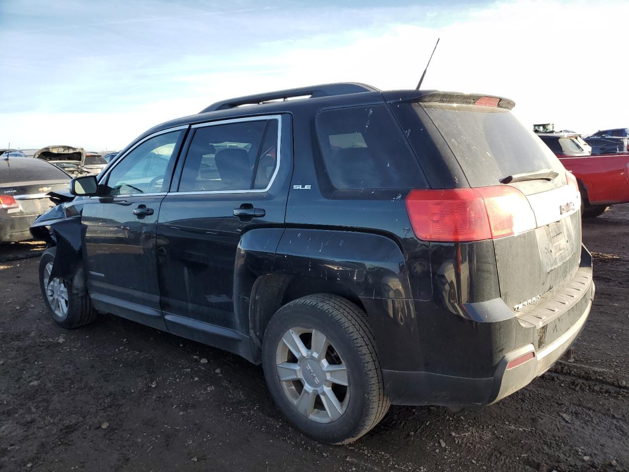 2011 GMC Terrain VIN 2CTFLTEC0B6271483 Copart auction photo, front end / minor dent/scratches damage thumbnail 2