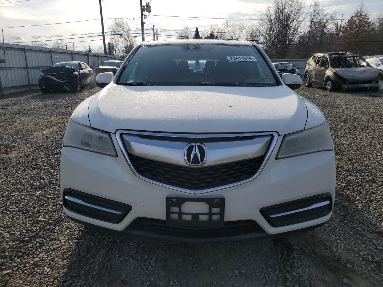 2016 Acura MDX VIN 5FRYD4H46GB054547 Copart auction photo, rear end / side damage thumbnail 5