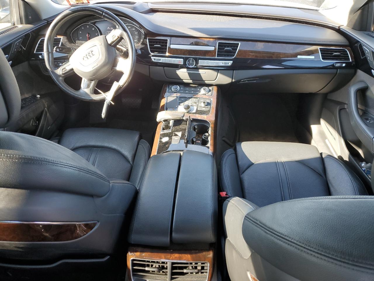 2015 Audi A8 VIN WAU32AFD7FN039765 Copart auction photo, undercarriage damage thumbnail 8