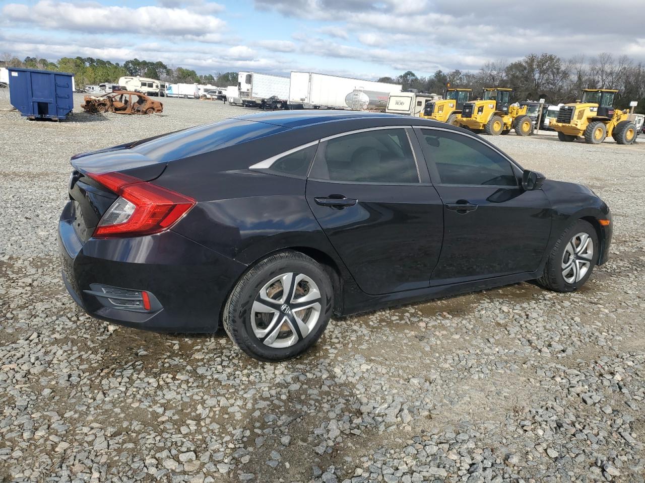 2016 Honda Civic VIN 19XFC2F54GE227614 Copart auction photo, front end damage thumbnail 3