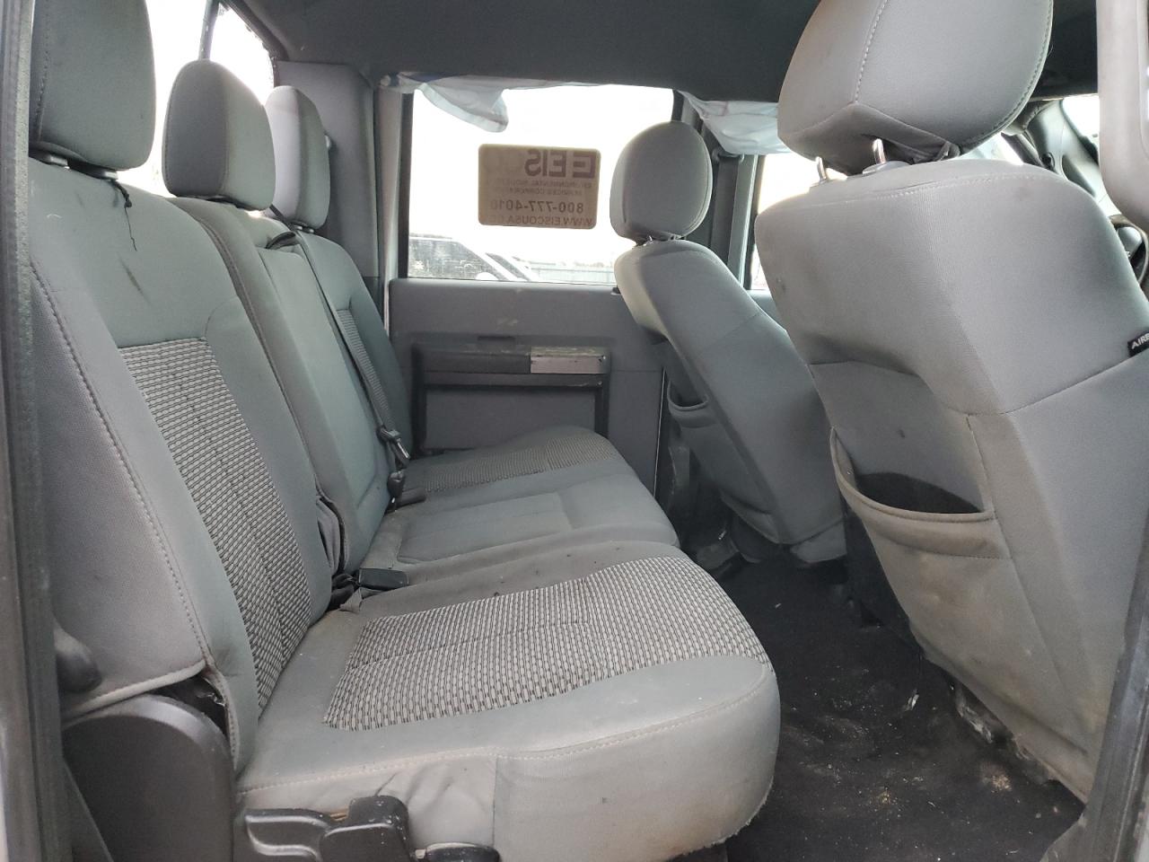 2015 Ford F250 VIN 1FT7W2B61FEA17962 Copart auction photo, front end / side damage thumbnail 6