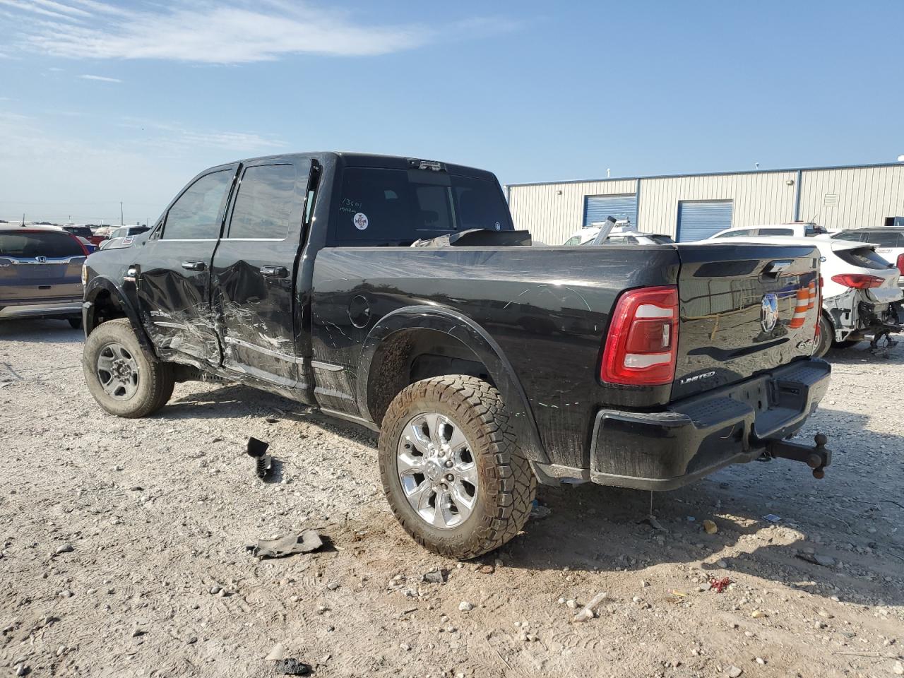 2022 RAM 2500 VIN 3C6UR5SLXNG418460 Copart auction photo, side / minor dent/scratches damage thumbnail 2