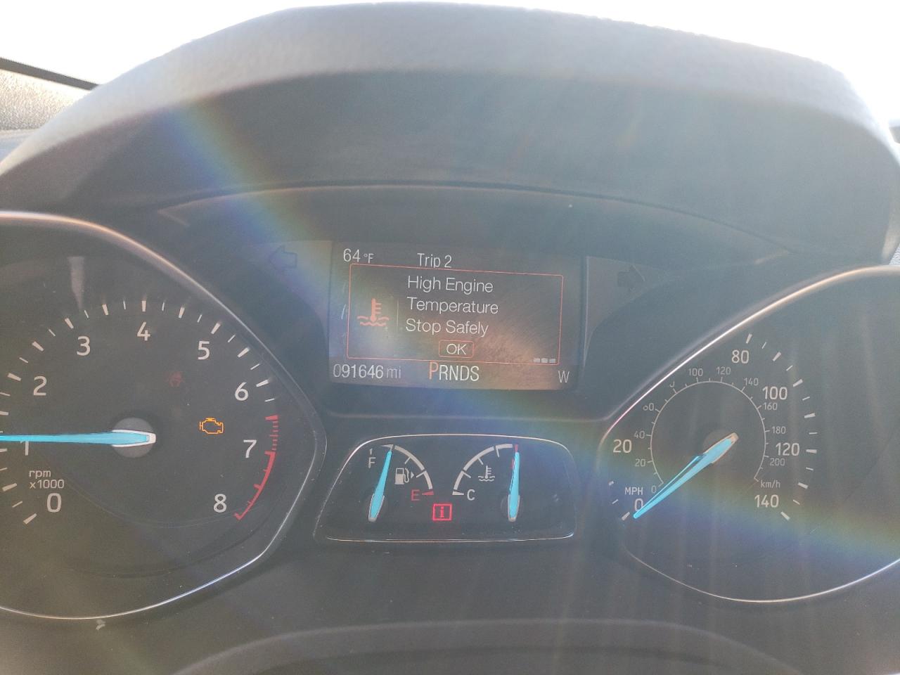 2018 Ford Escape VIN 1FMCU0GD4JUB46904 Copart auction photo, front end damage thumbnail 9
