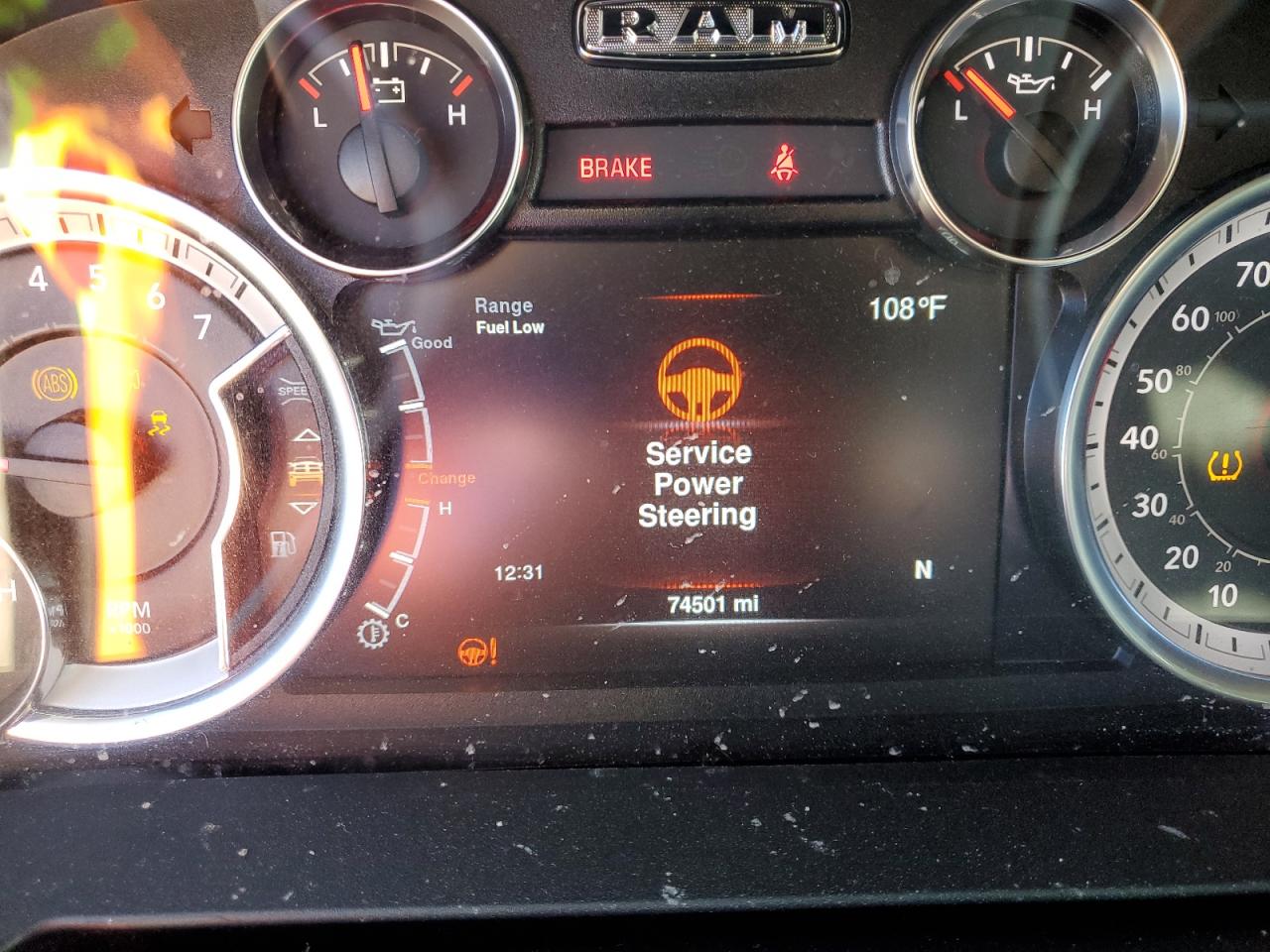 2020 RAM 1500 VIN 1C6RR7LG9LS140126 Copart auction photo, side damage thumbnail 9