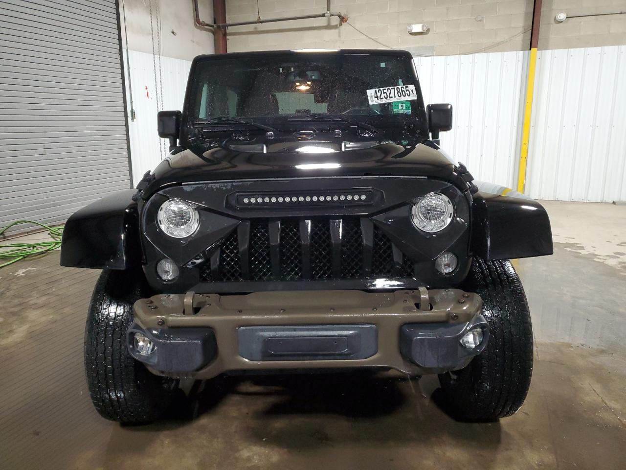 2016 Jeep Wrangler VIN 1C4BJWEGXGL328310 Copart auction photo, side damage thumbnail 5
