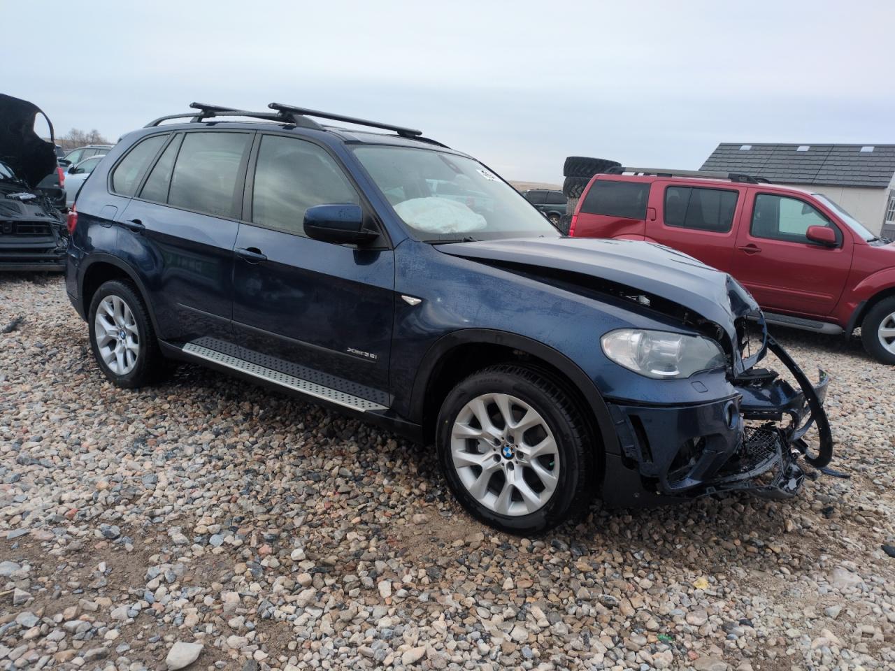 2011 BMW X5 VIN 5UXZV4C5XBL738928 Copart auction photo, front end damage thumbnail 4