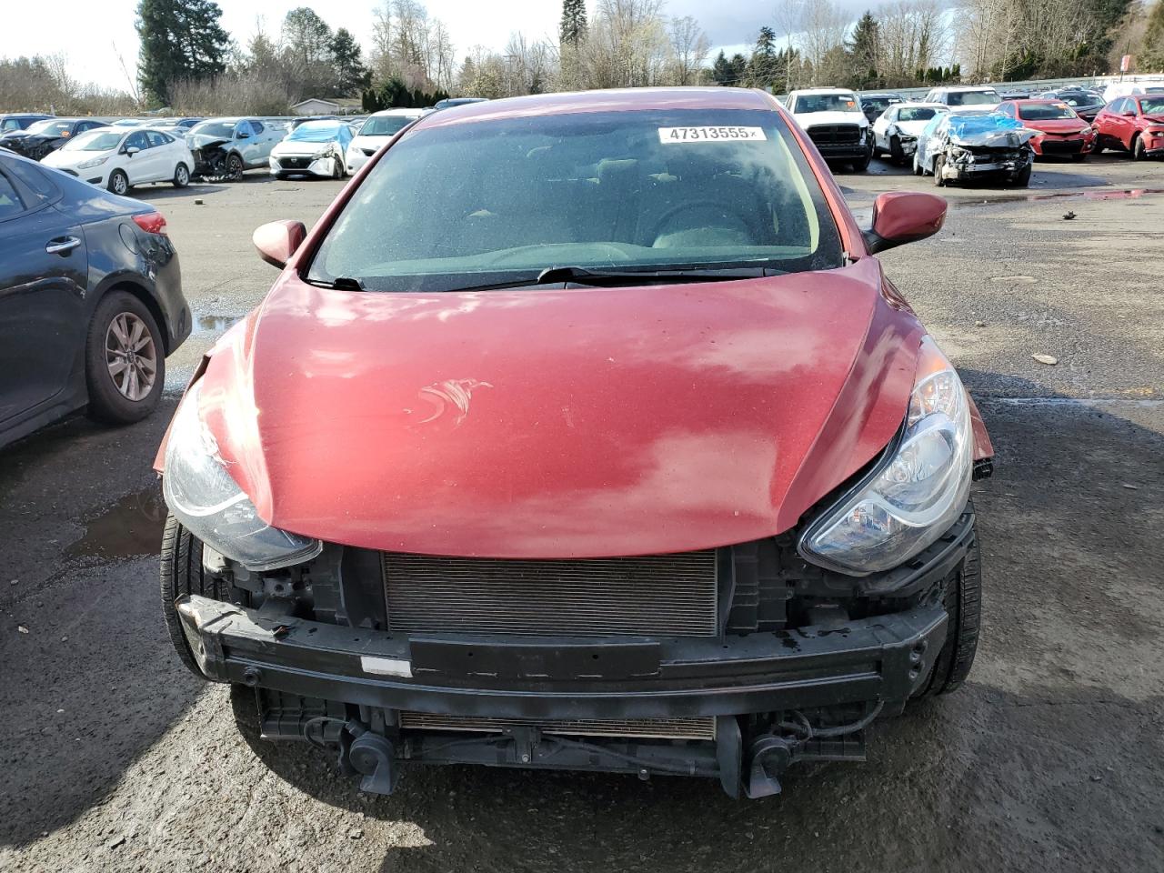 2013 Hyundai Elantra VIN 5NPDH4AE5DH228130 Copart auction photo, front end damage thumbnail 5