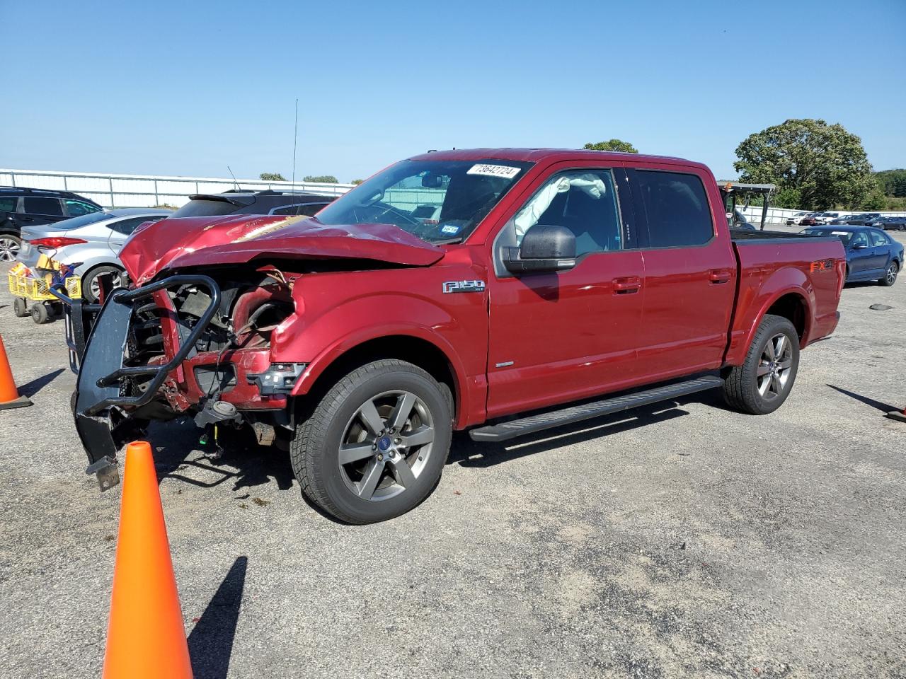 2017 Ford F-150 VIN 1FTEW1EG0HKE35388