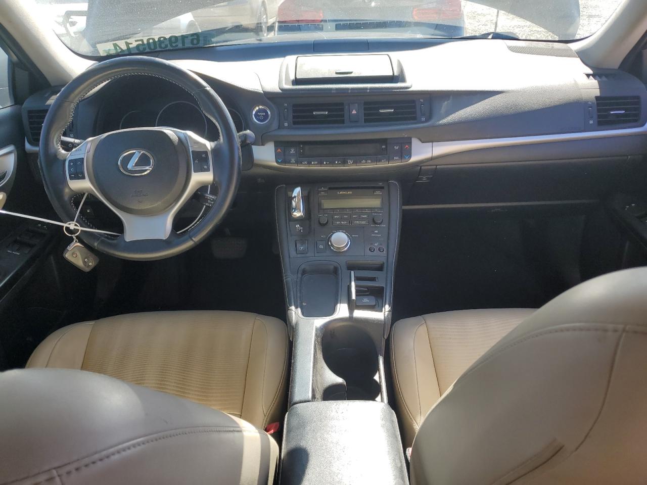 2012 Lexus CT VIN JTHKD5BH7C2111861 Copart auction photo, front end / rear end damage thumbnail 8
